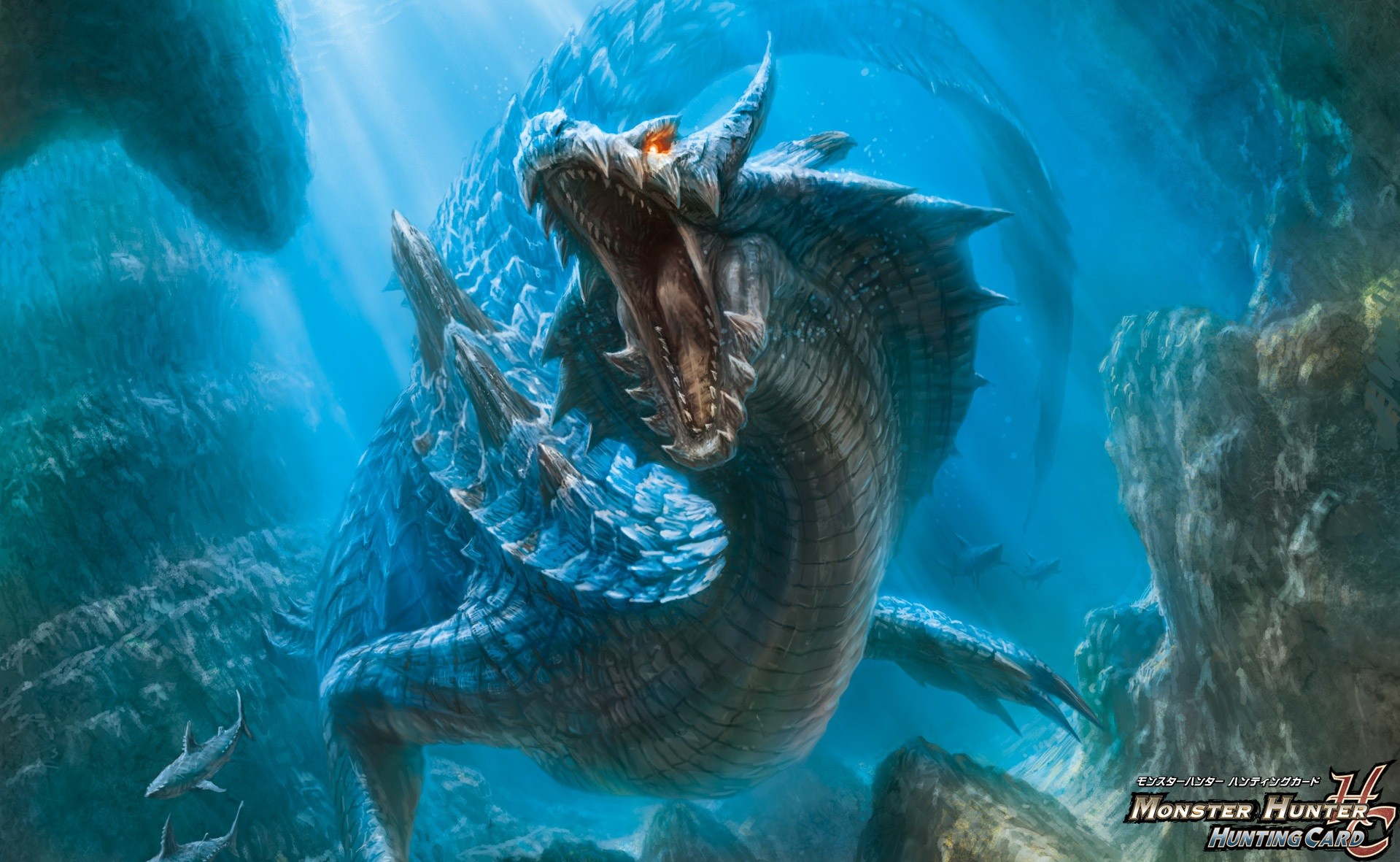 Dragons Monster Hunter Lagiacrus Wallpaper