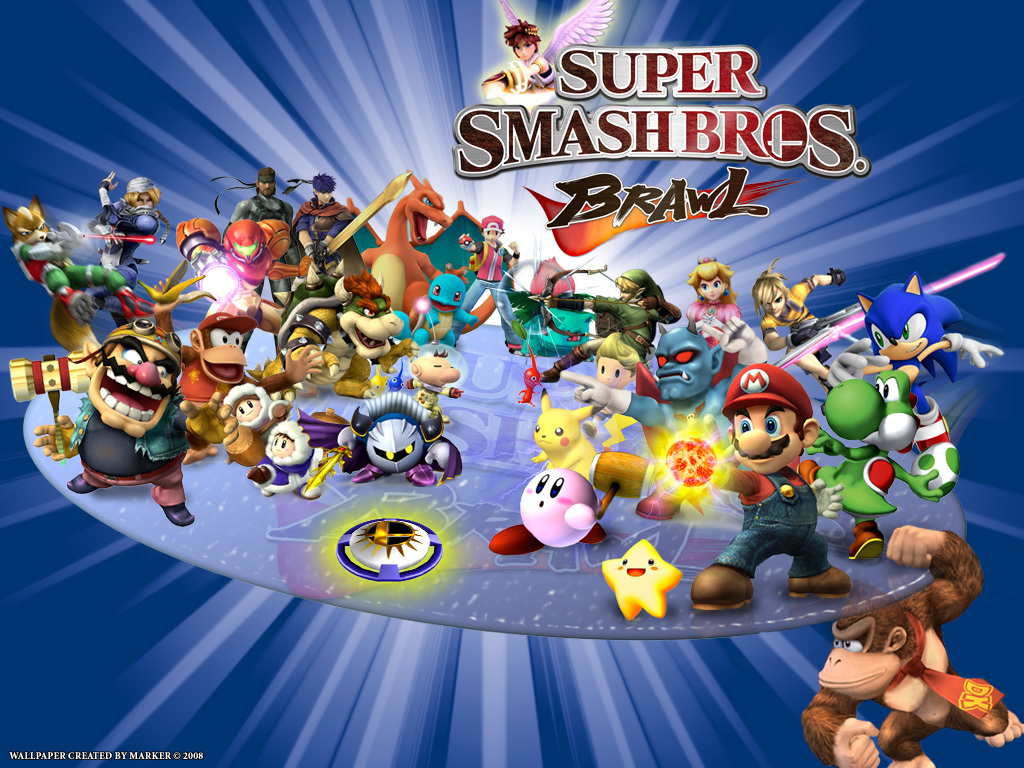 Ssbb Characters Wallpaper Super Smash Bros HD
