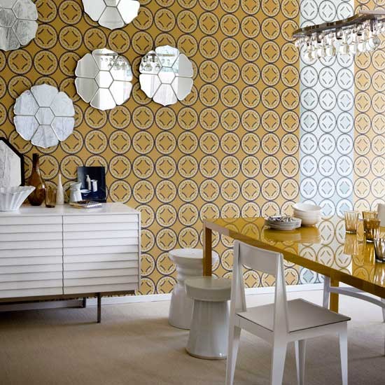 Wallpaper Ideas Dining Rooms Weddingdressin