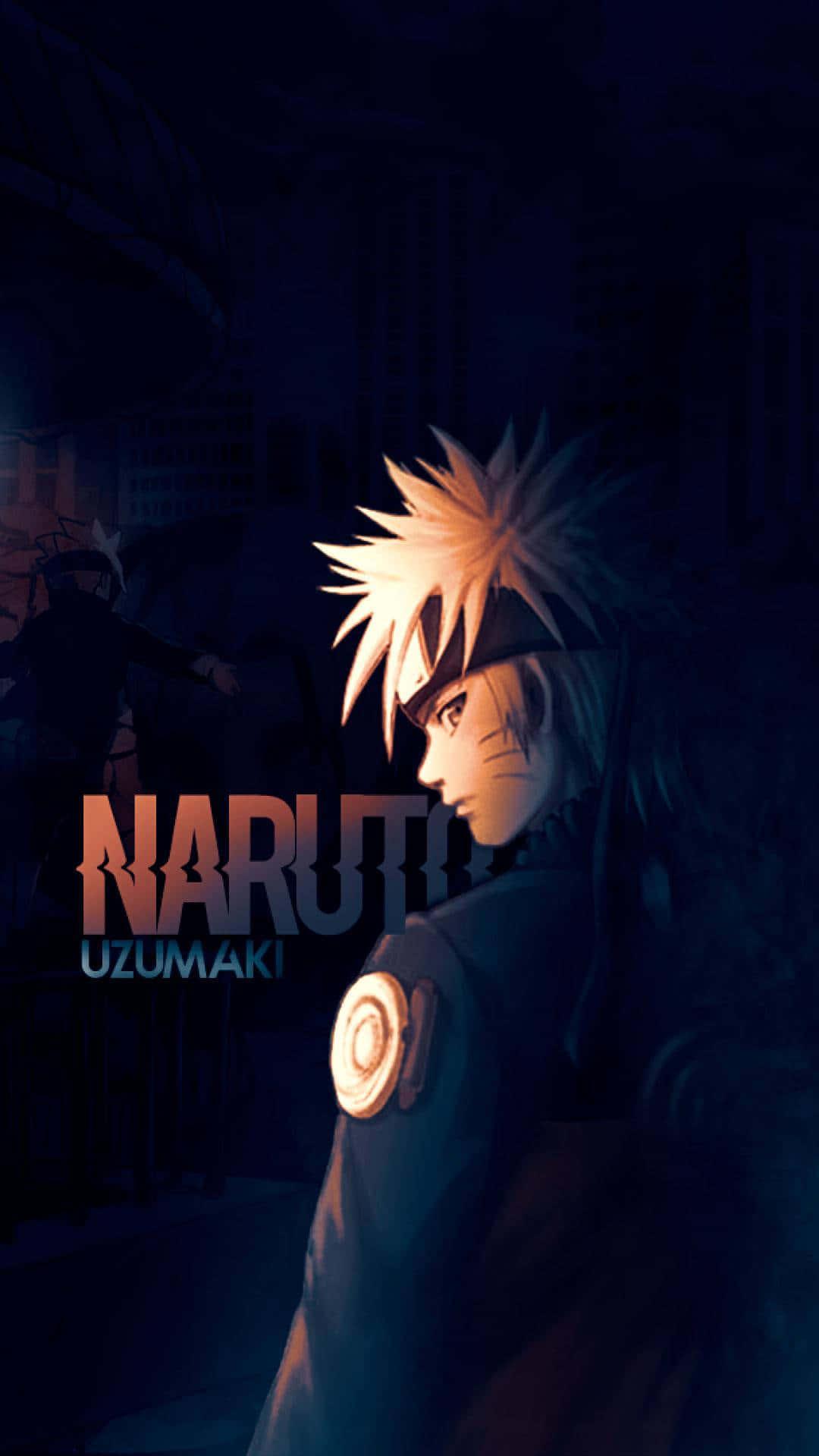A Lonely Naruto Embracing His Sorrow In Solitude