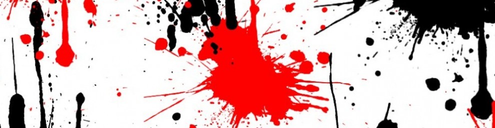 Red Splatter Paint Background An Exorcism In Non Fiction
