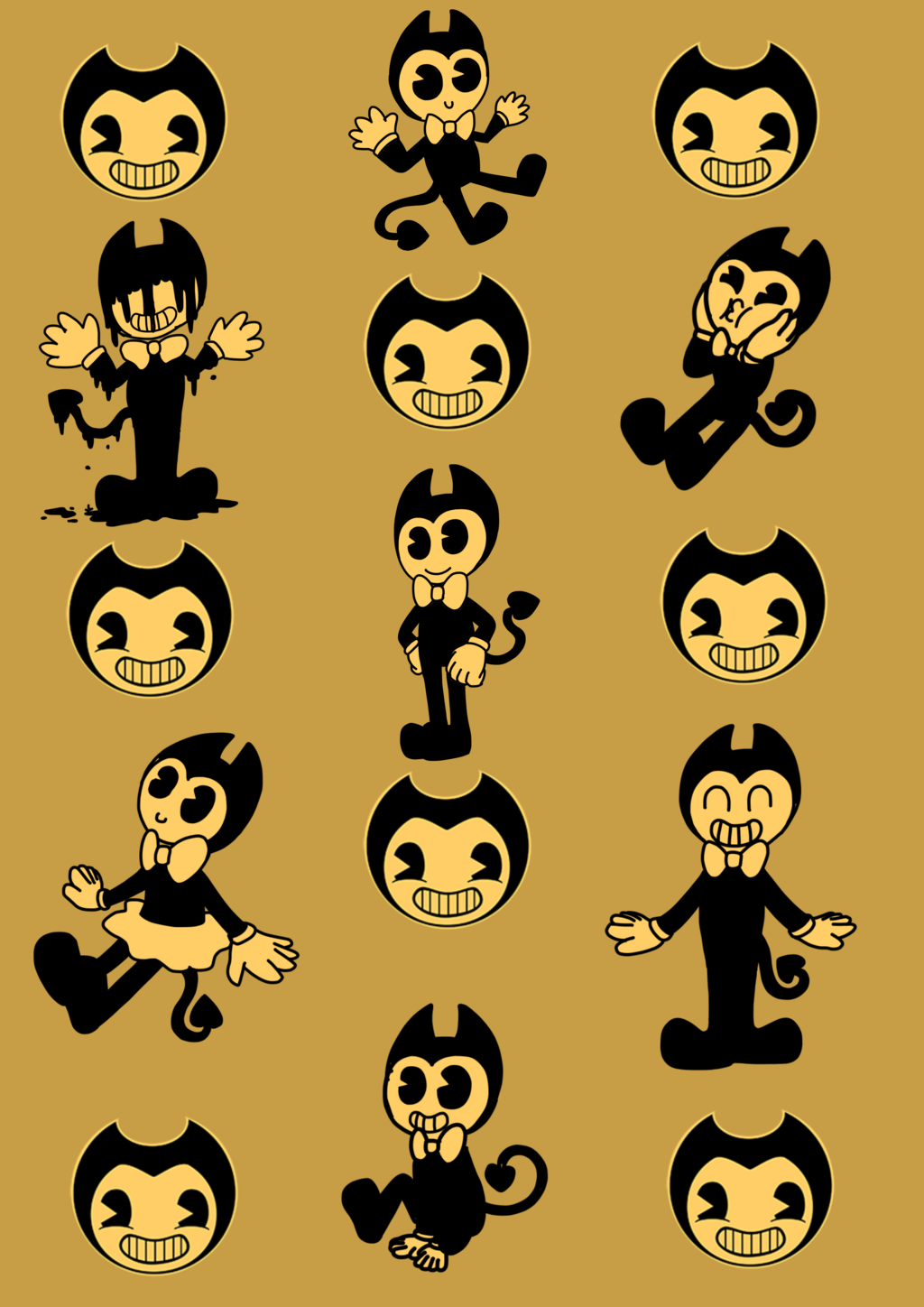 Download Enter the horror world of Bendy and the Ink Machine Wallpaper   Wallpaperscom