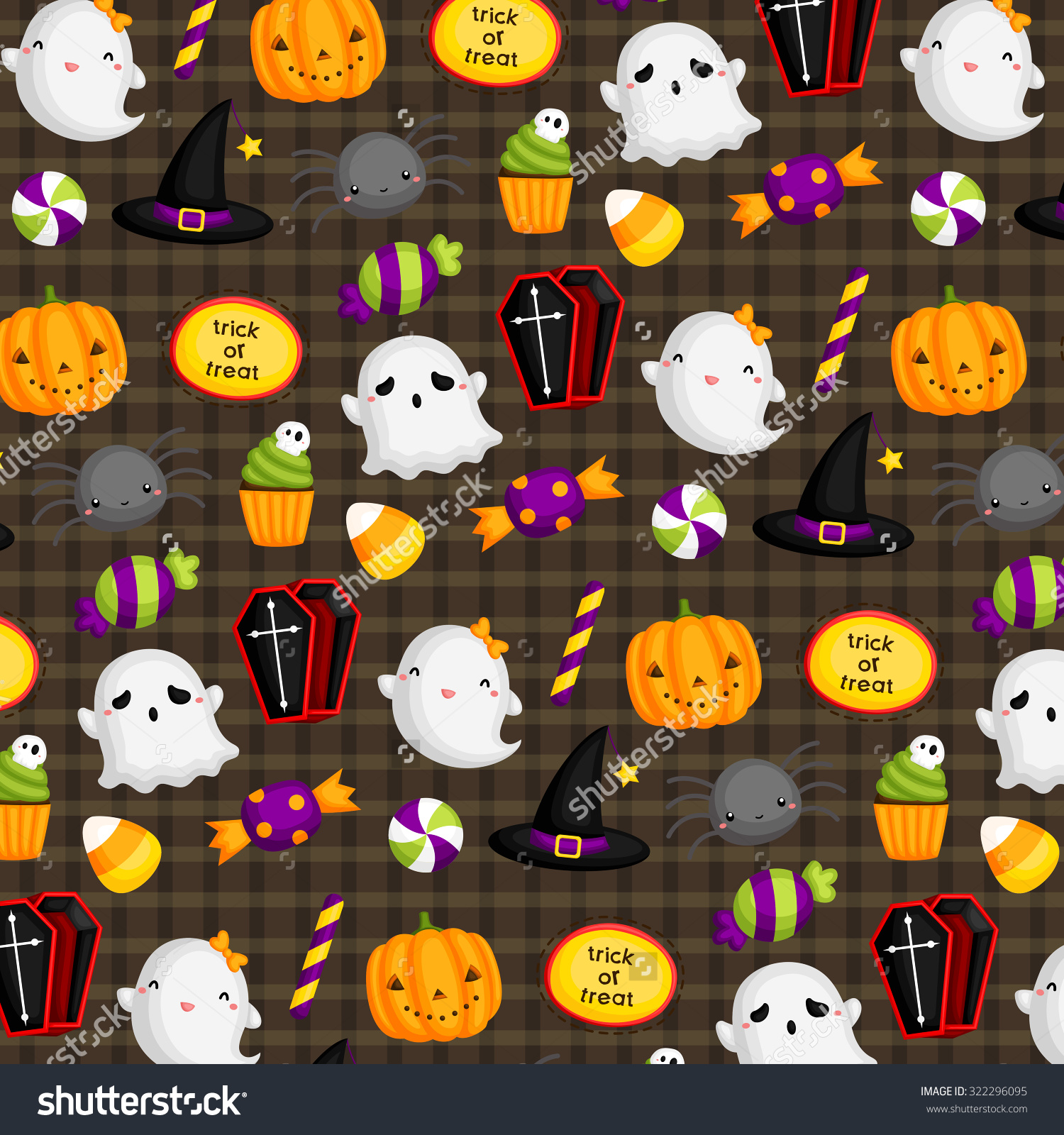 Cute Halloween Background Collection