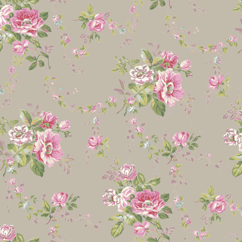 Victorian Floral Wallpaper Ashford House Blooms