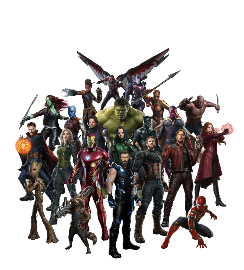 Avengers Infinity War Superheroes Marvel Png Wallpaper