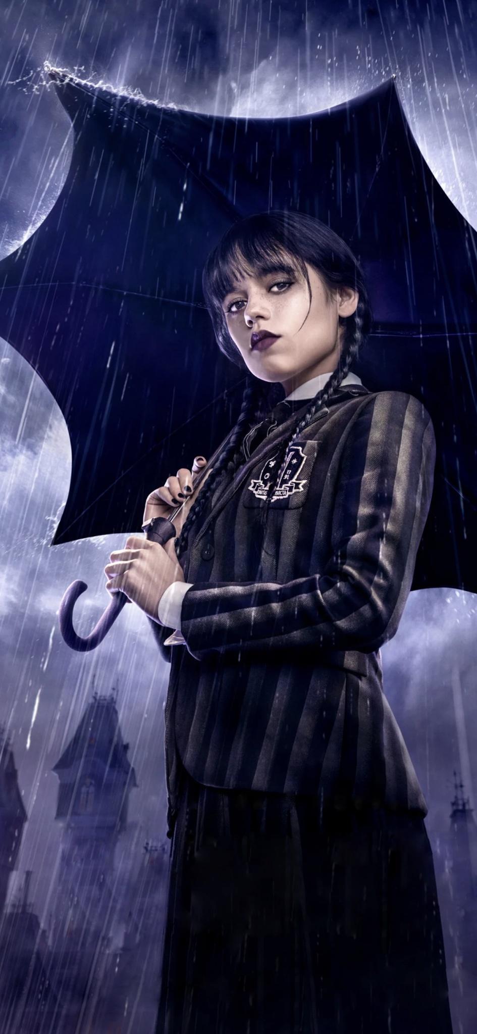Wednesday Addams and Thing Netflix Series 4K Wallpaper iPhone HD Phone  6510h