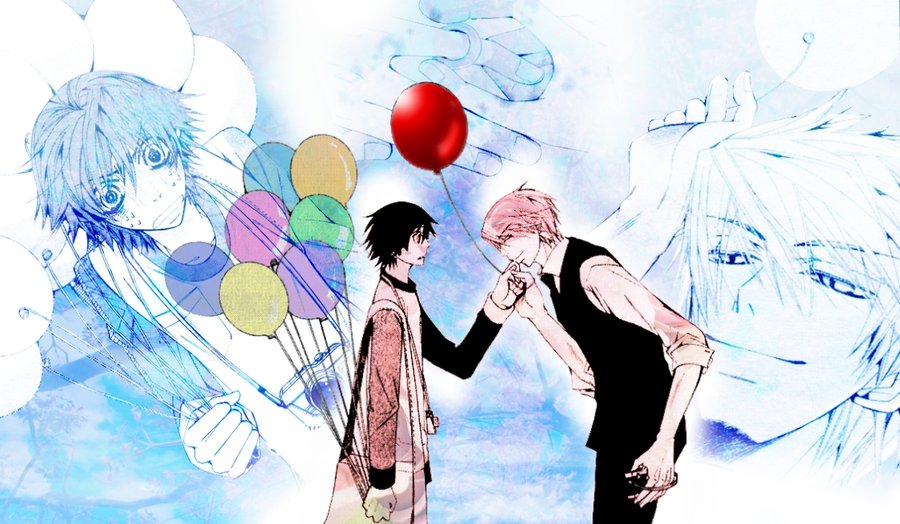 Junjou Romantica Balloon Wallpaper By Trixuqueen