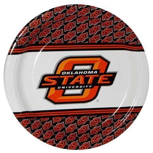 Ncaa Oklahoma State Cowboys Pack Paper Plates