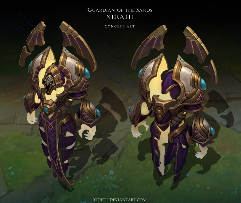 Guardian of the Sands Xerath by Yideth on