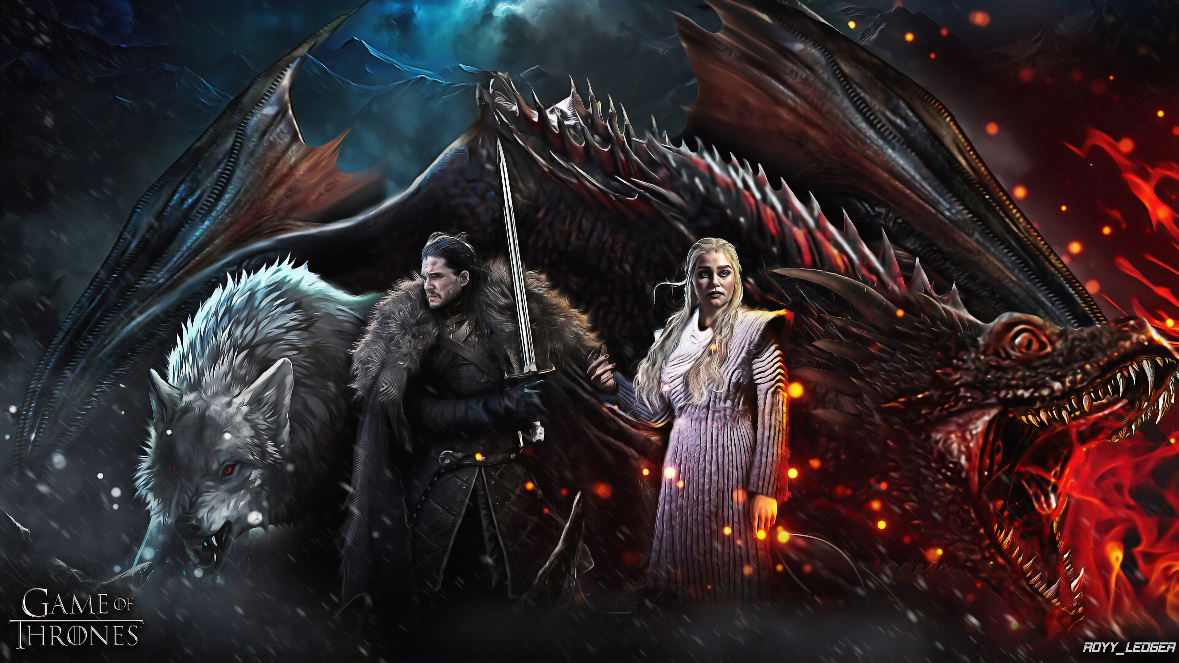 Game Of Thrones Season 4k Laptop HD Wallpaper Image