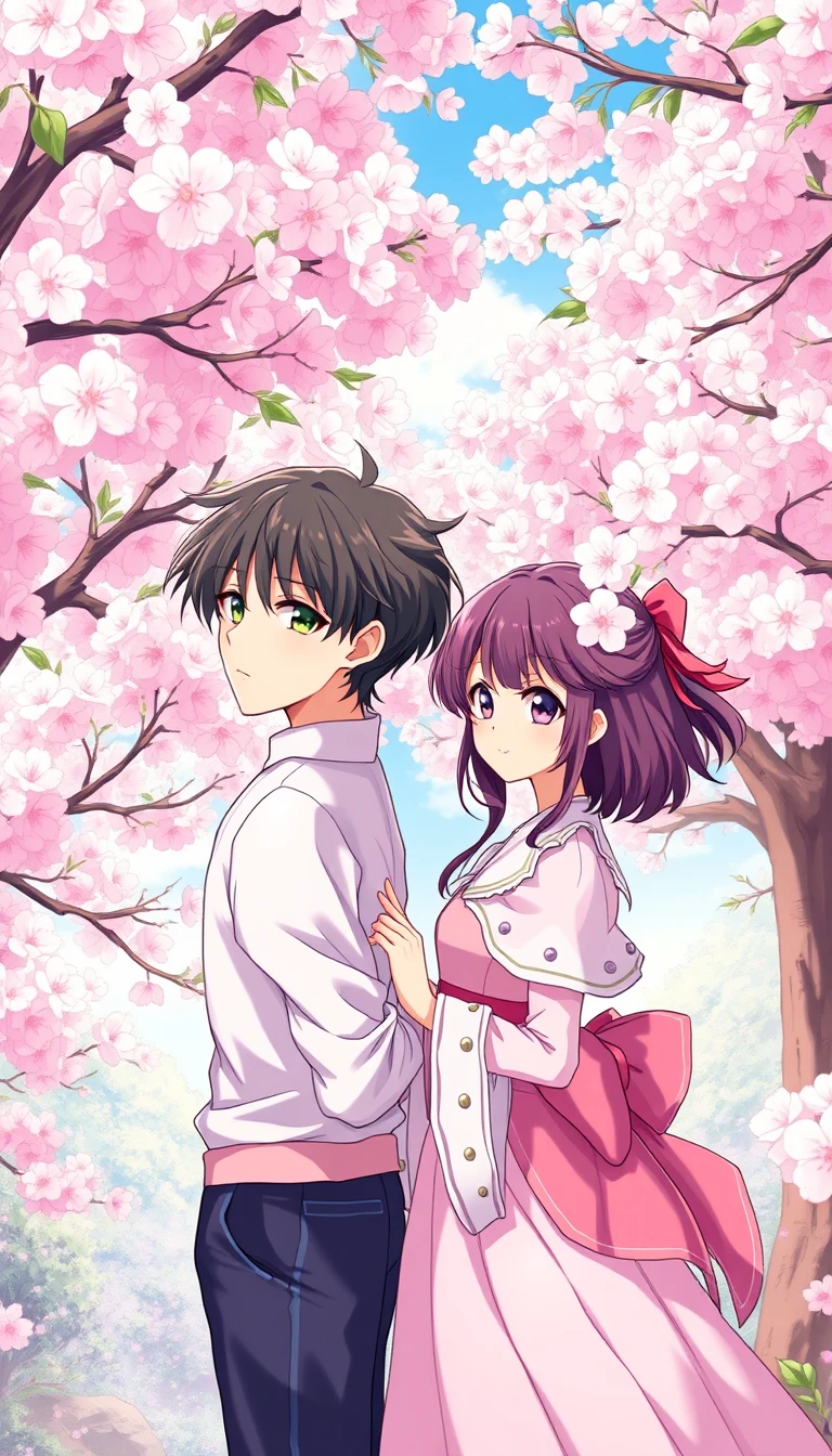 Anime Couple Mobile Wallpaper