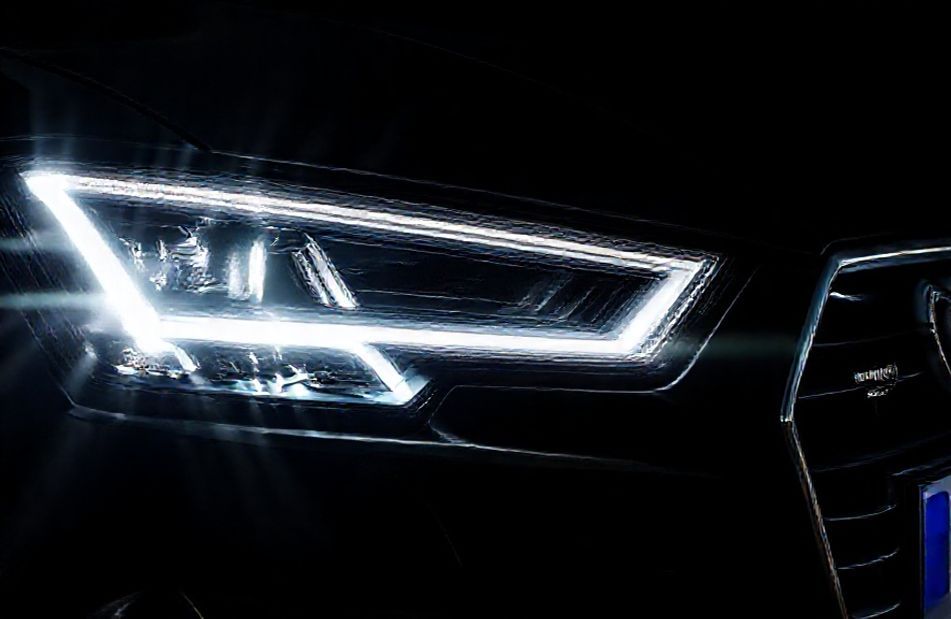 Audi Headlights Wallpaper