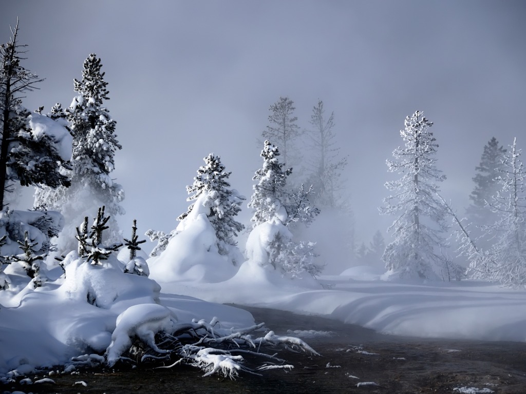 Mystic Winter Wallpaper Nature In Jpg Format For