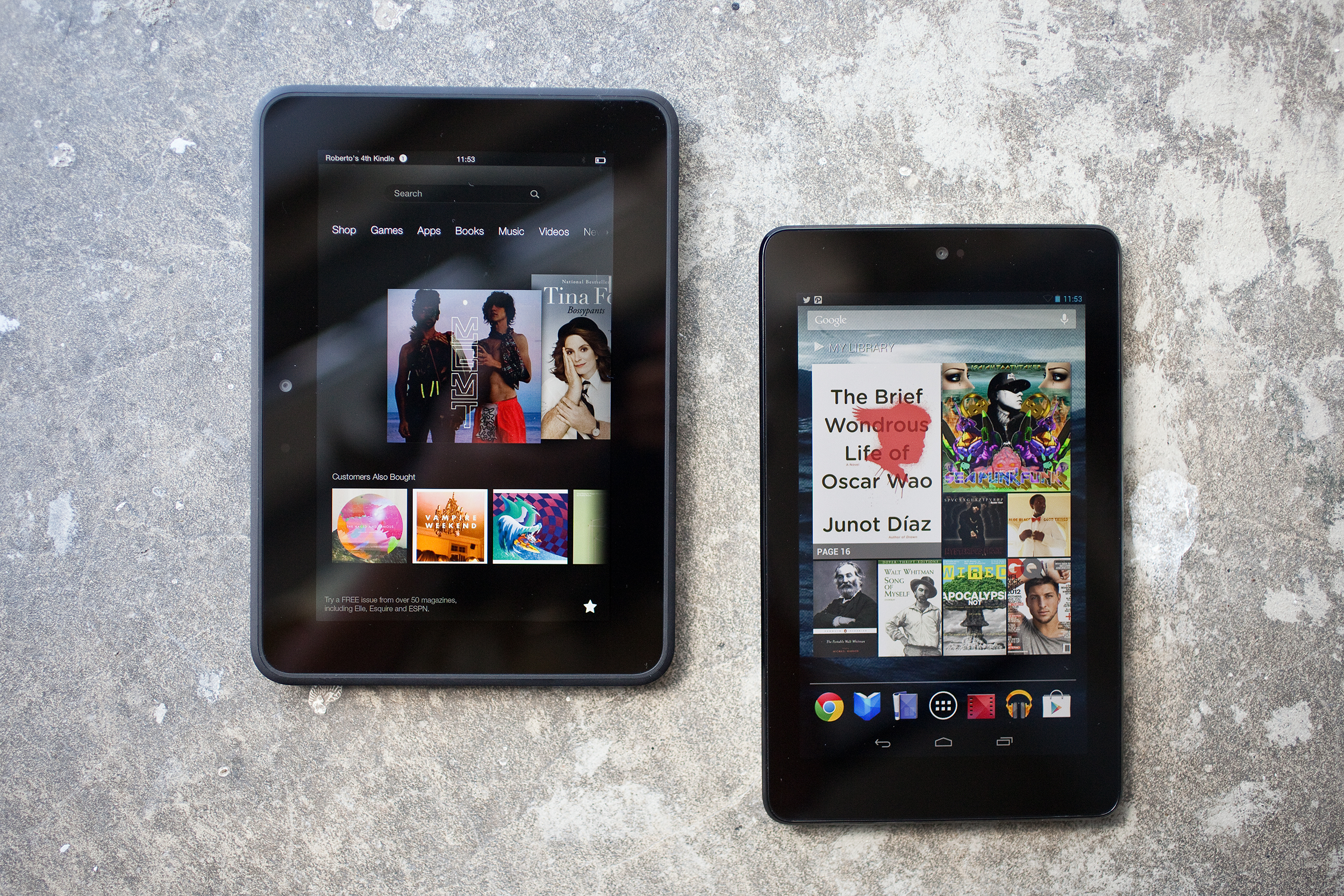 Amazon S Kindle Fire HD Is Good Really But The Nexus Still