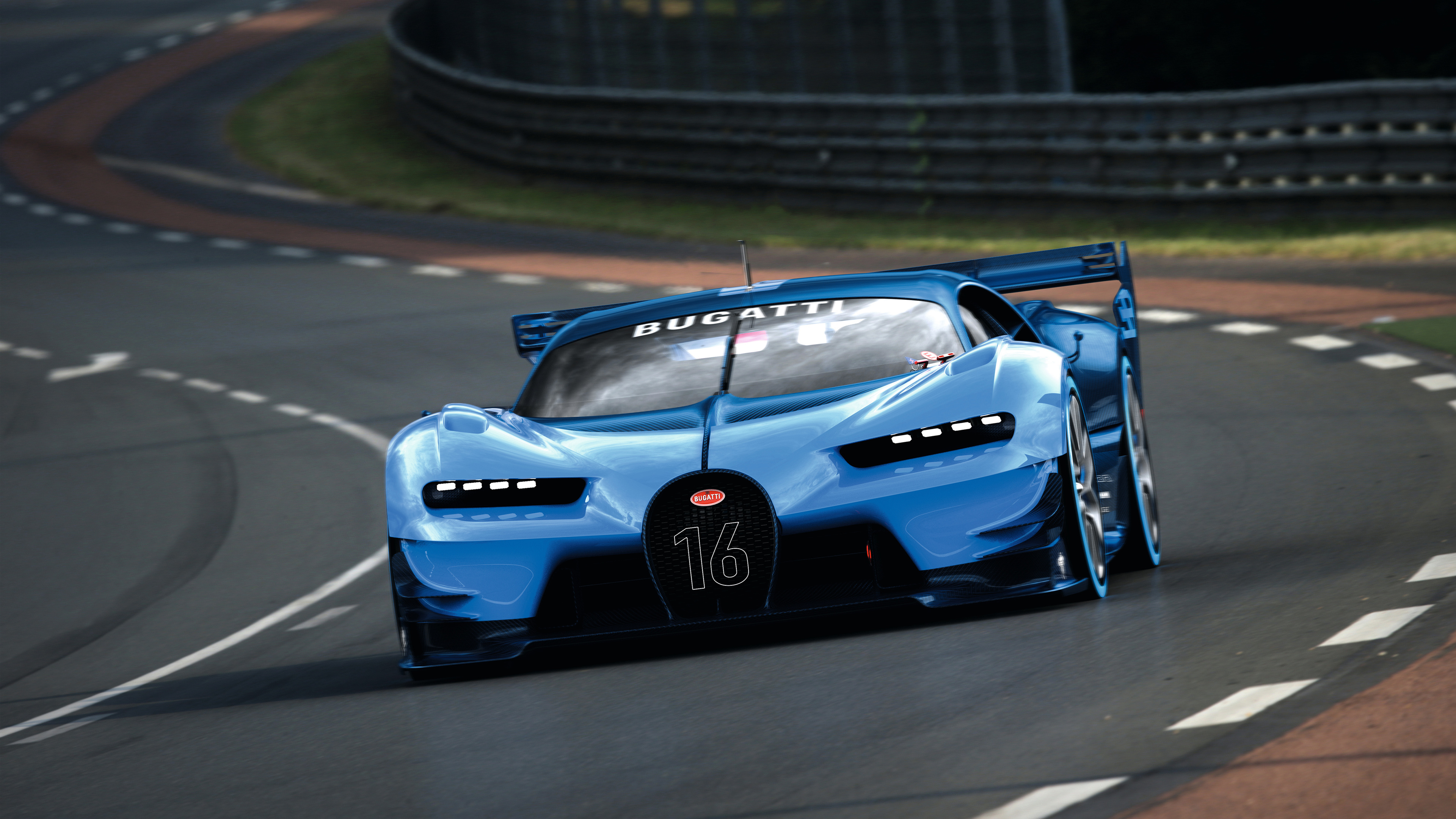 Bugatti Vision Gran Turismo Wallpaper HD Car