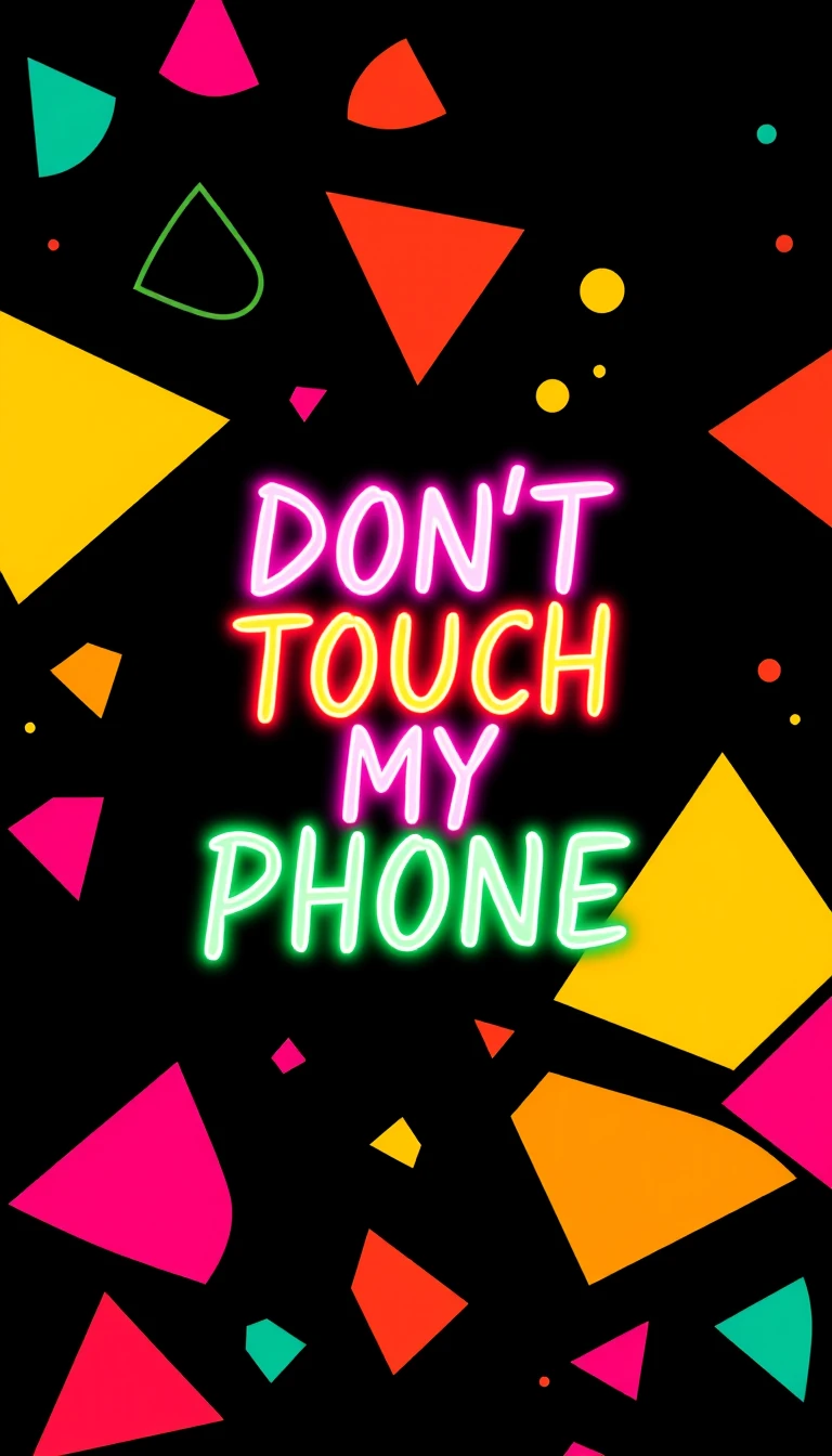 Don T Touch My Phone Wallpaper