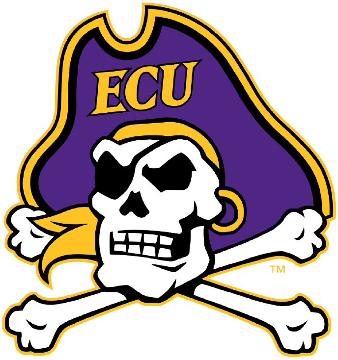 Pin East Carolina University Pirate Logo