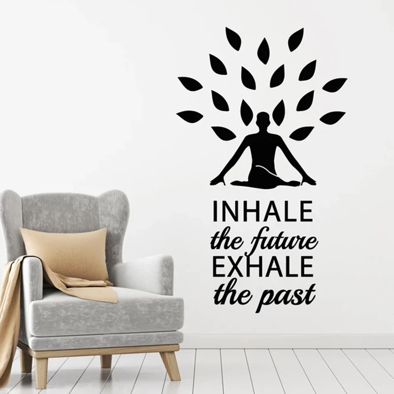 Free download Quotes Wall Decal Yoga Studio Meditation Room Relax ...