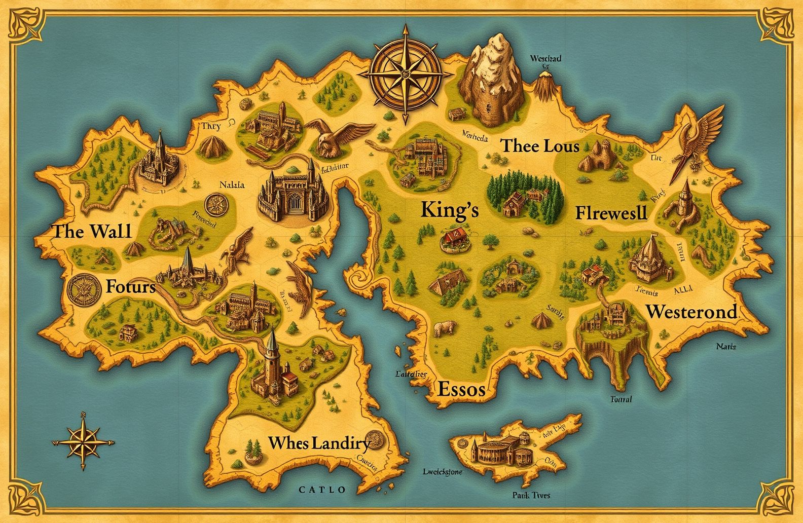 Game Of Thrones Map Wallpaper