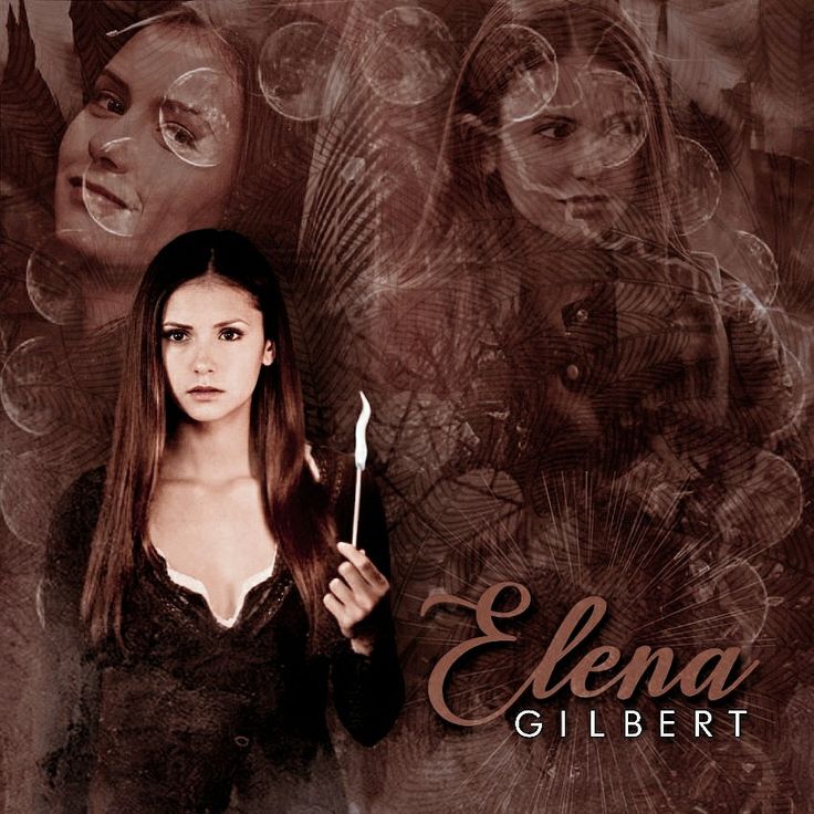 Edit Elena Gilbert Vampire Diaries Poster