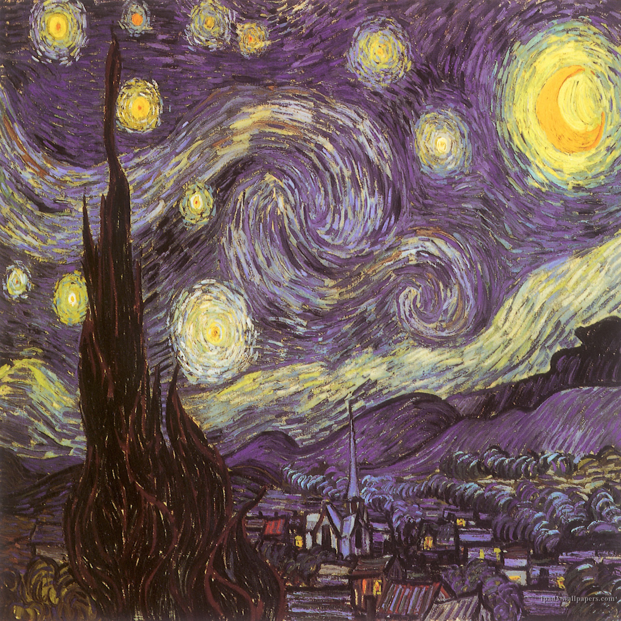 Vincent Van Gogh iPad Wallpaper New Background