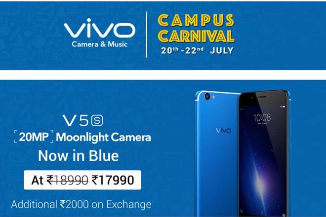 Vivo V5s Priced At A Discounted Rs V5 Plus