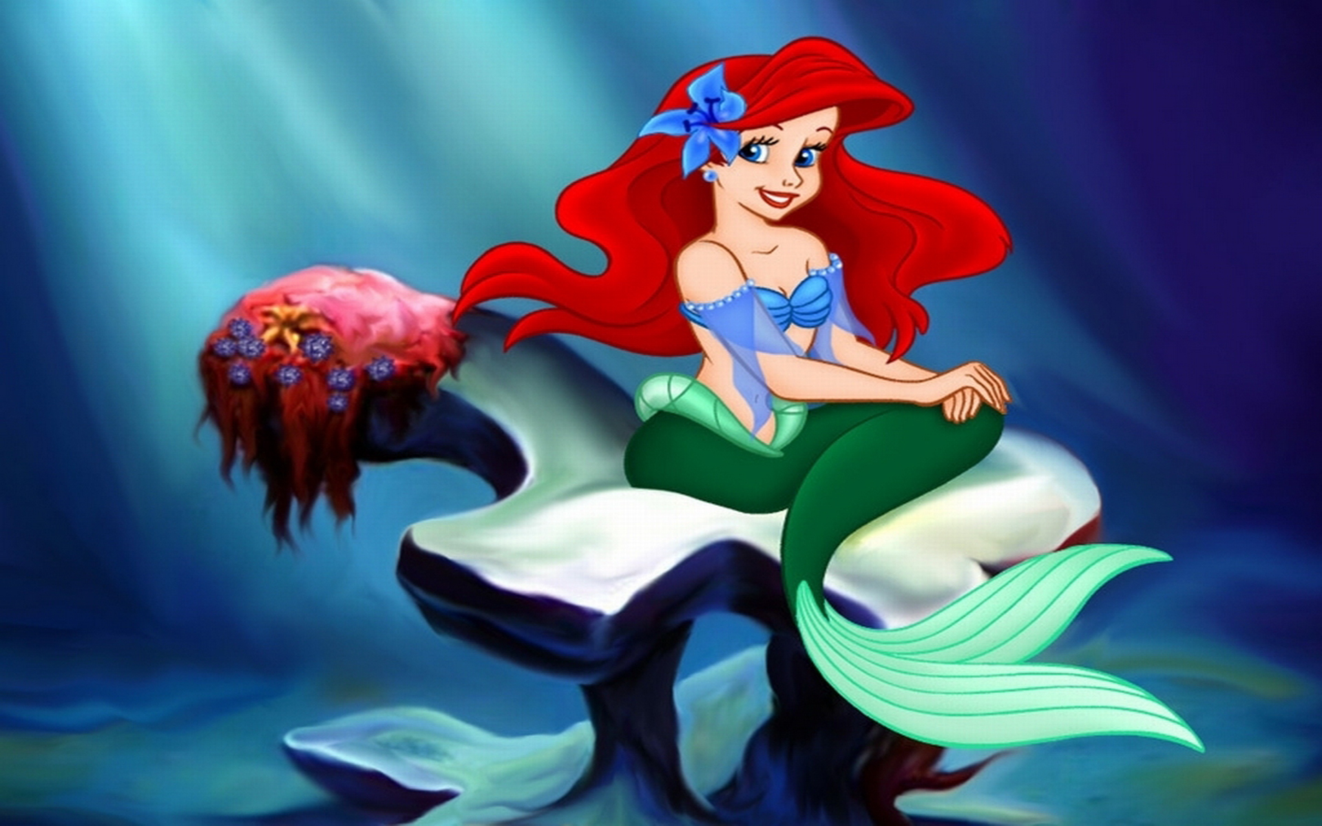 Ariel The Little Mermaid Wallpaper Disney Princess