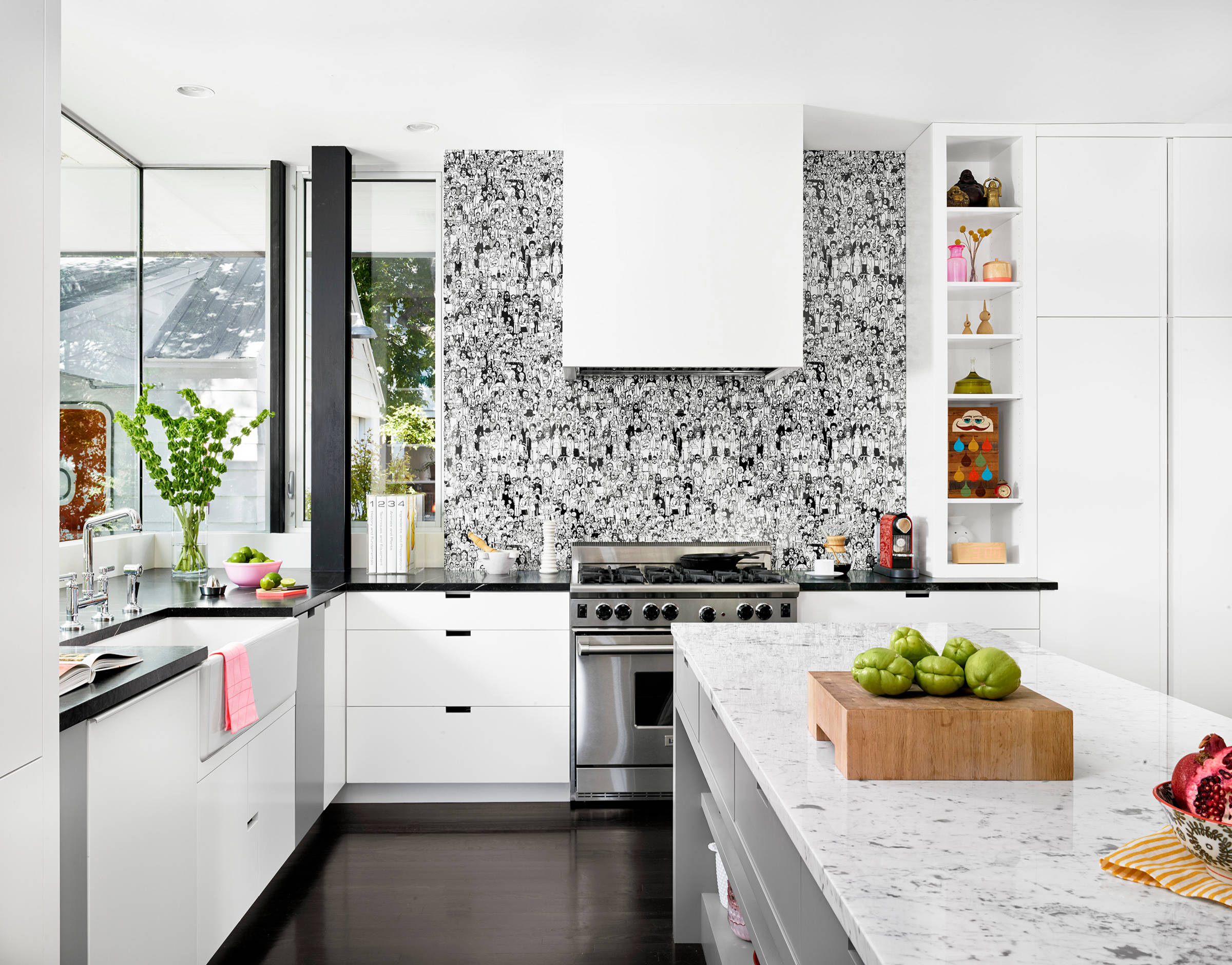 Kitchen Backsplash Ideas Wallpaper