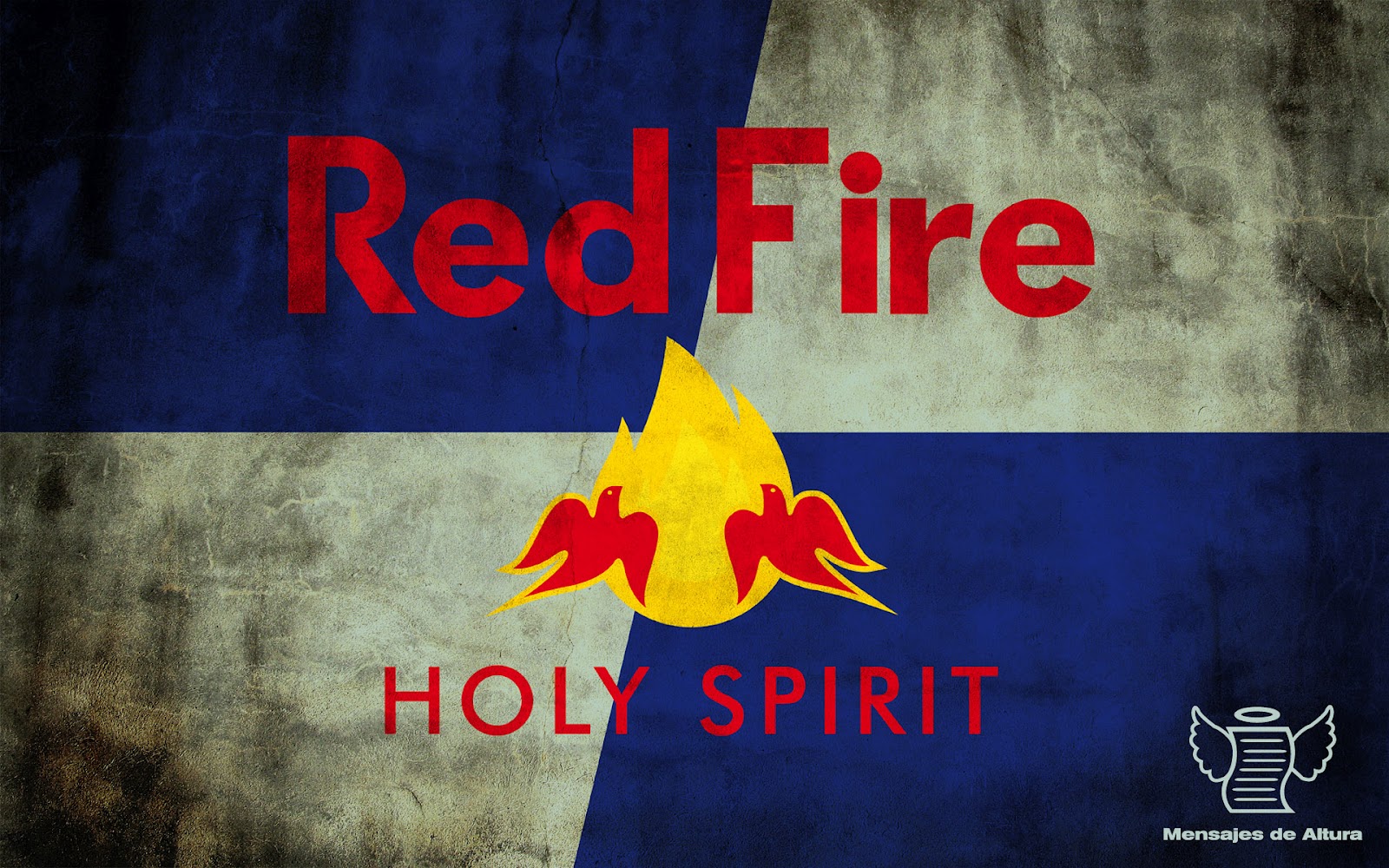 Mensajes De Altura Red Fire Holy Spirit Wallpaper