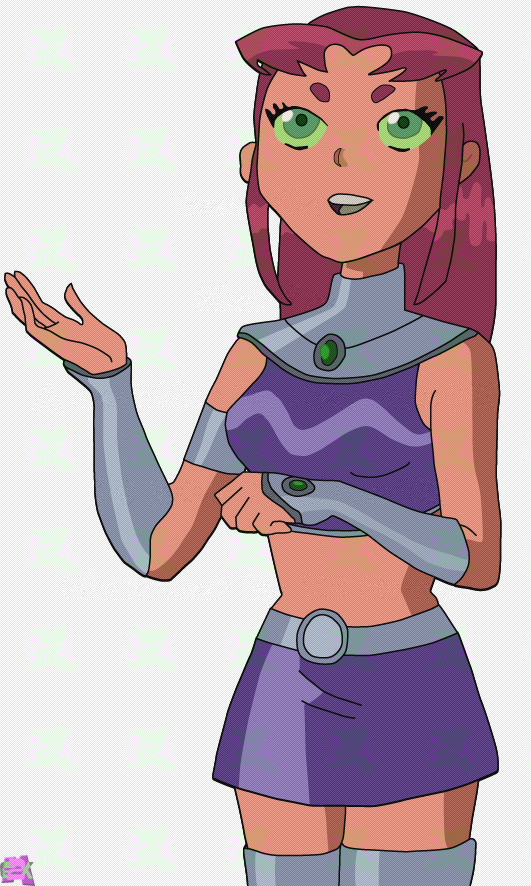 Starfire Teen Titans Wallpaper By