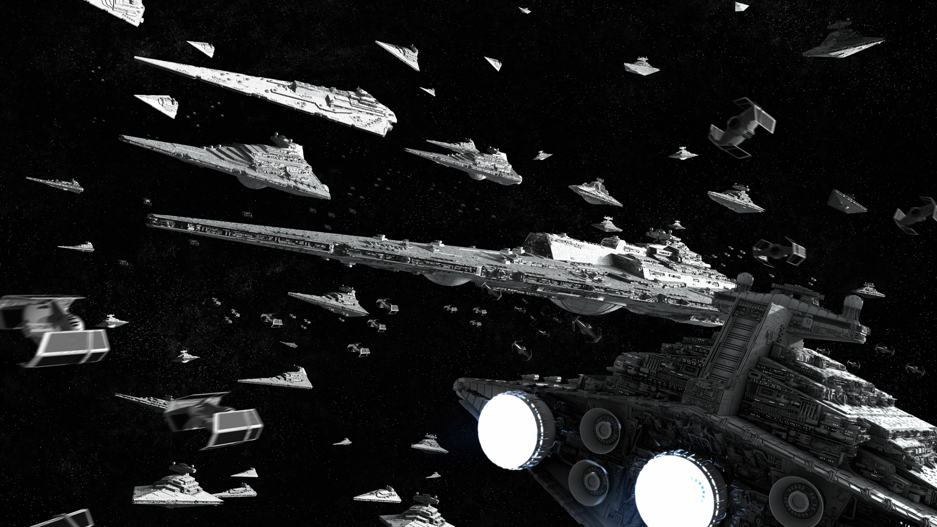 Star Wars Spaceships Stardestroyers