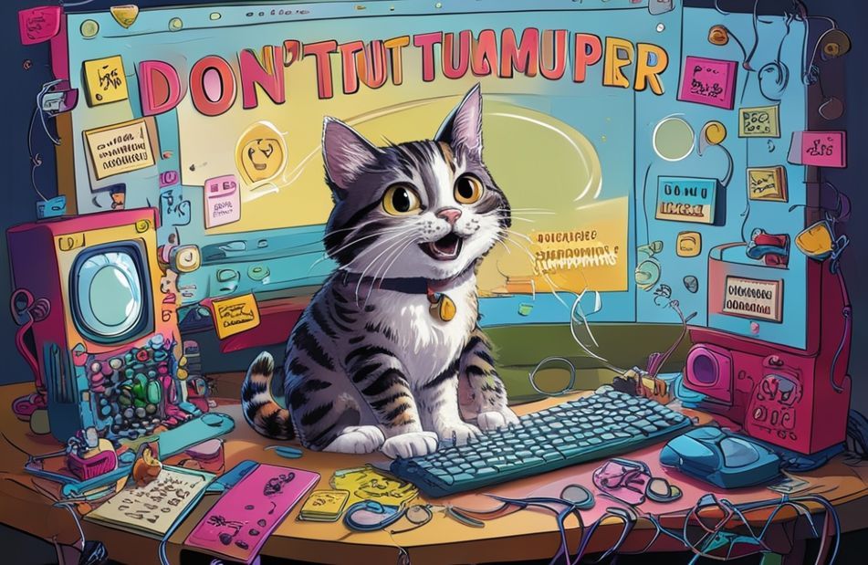 Don T Touch My Computer Wallpaper