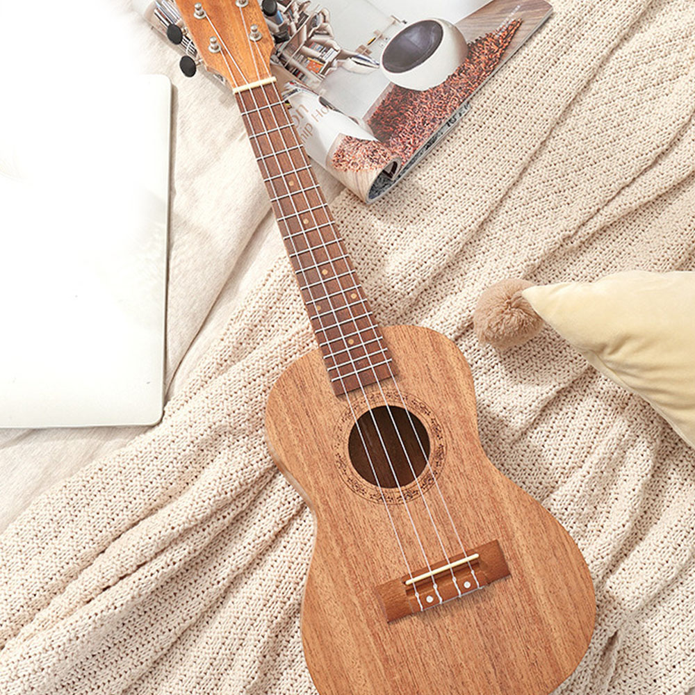 Inch Kids Imitation Wood Ukulele String Portable Guitar