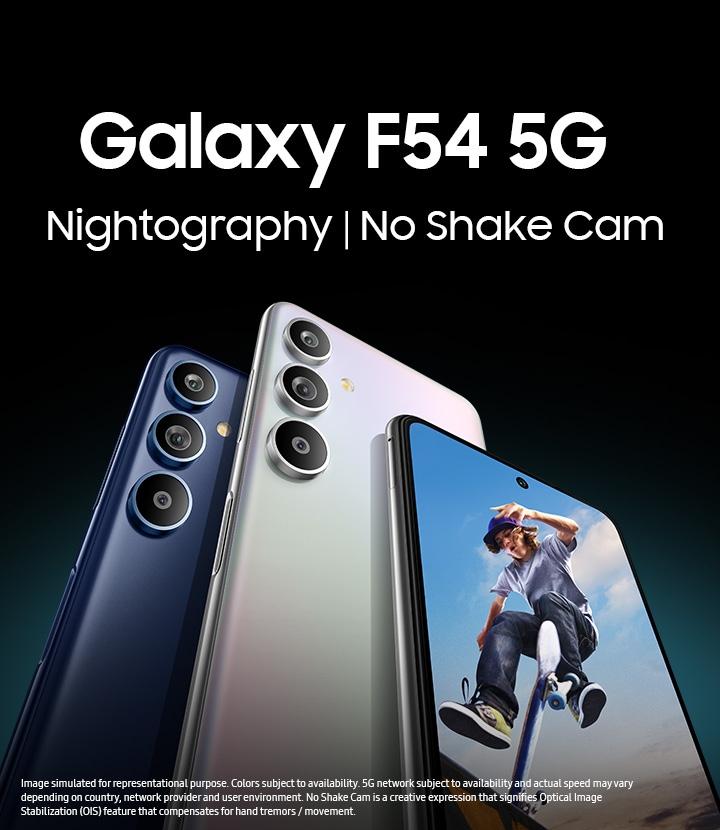 Galaxy F54 5g 8gb 256gb Meteor Blue Camera Specs Samsung India