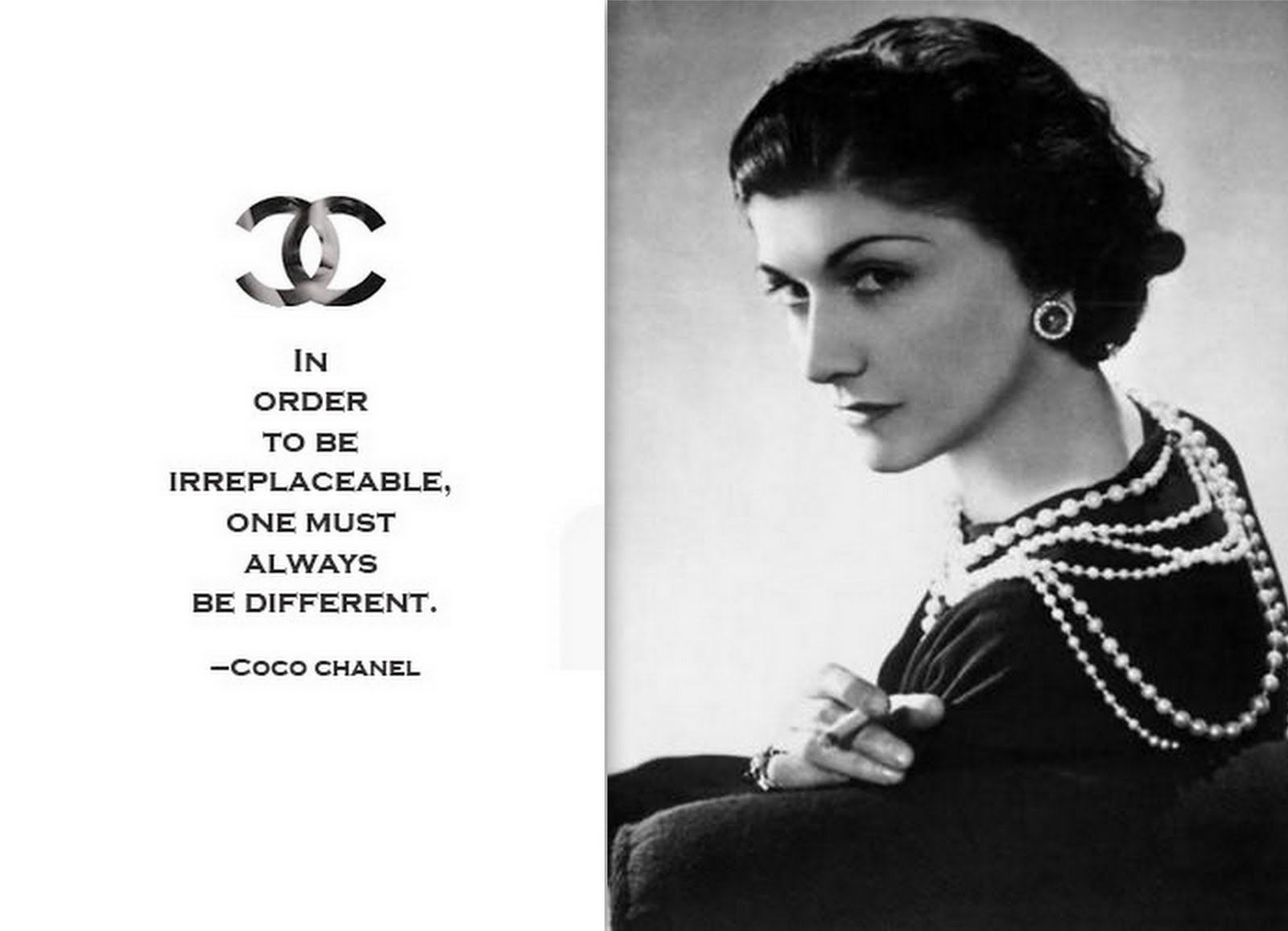 Coco Chanel Inspiration Wallpaper HD Wallpapermine