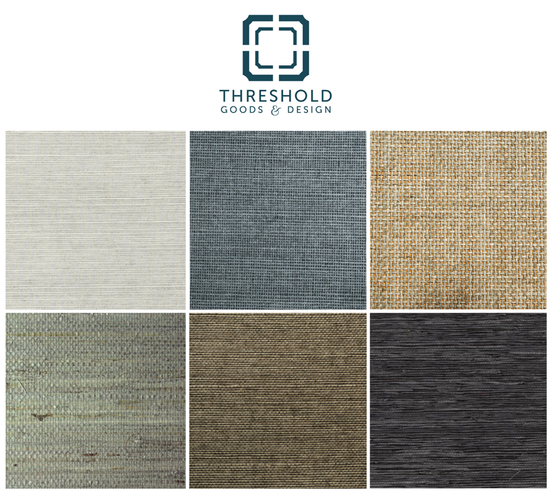 Grasscloth Wallpaper Threshold Goods Design