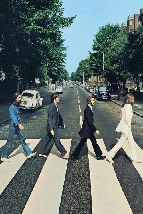The Beatles Abbey Road iPhone HD Wallpaper We Heart It