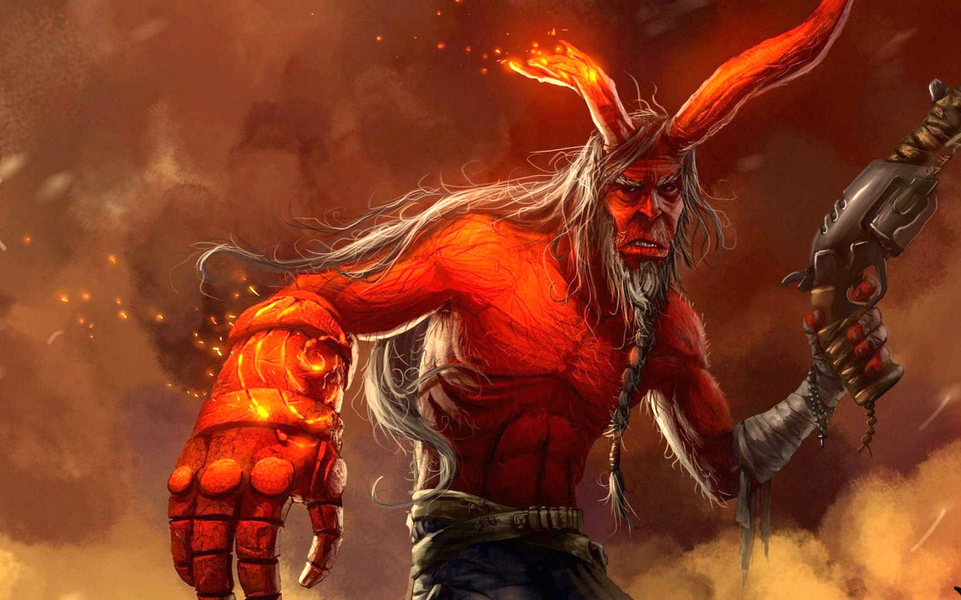 Fantasy Cool Superhero Demon Desktop Image Ics Hellboy