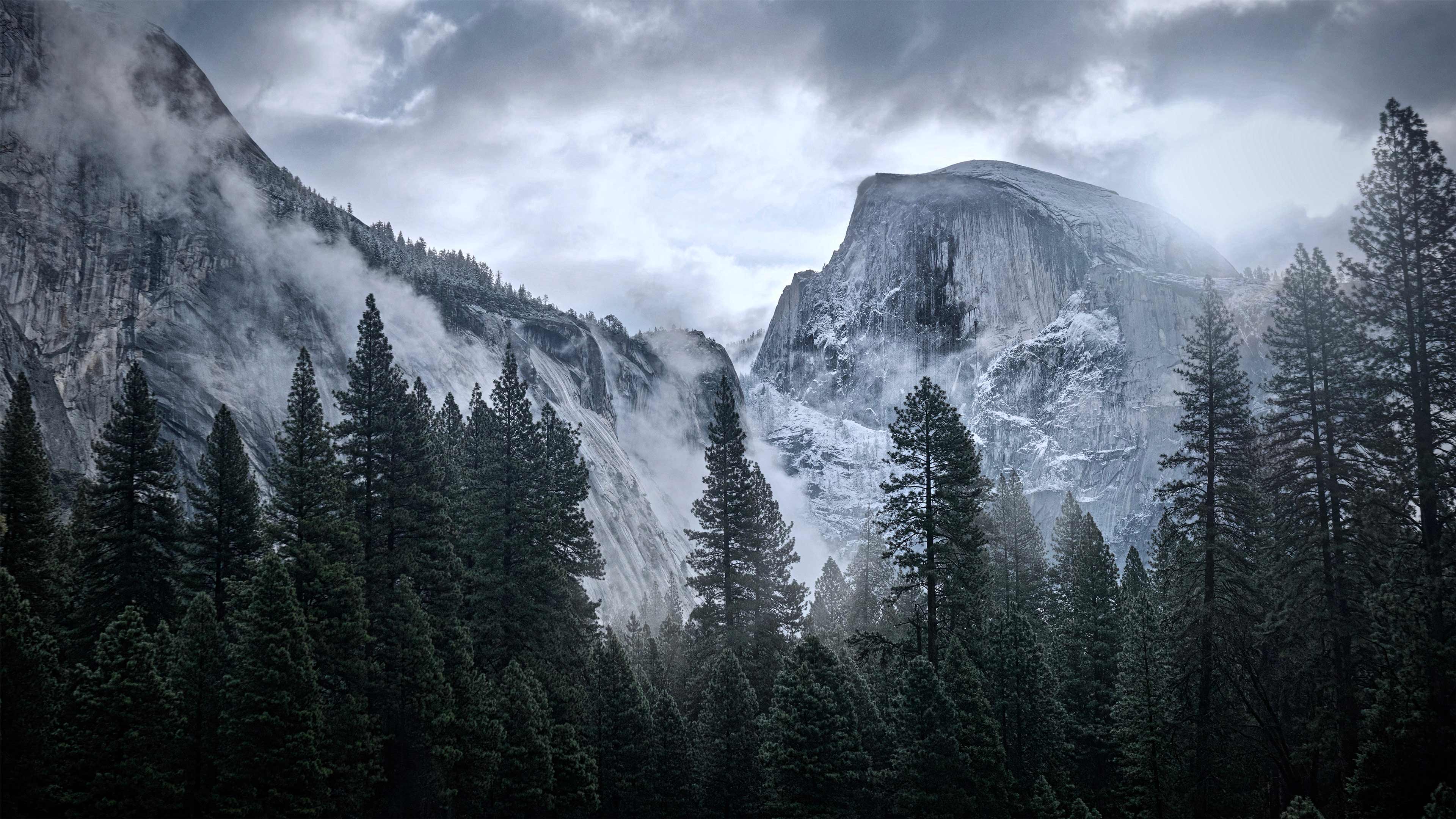 4k Yosemite Mountains Wallpaper HD Nature