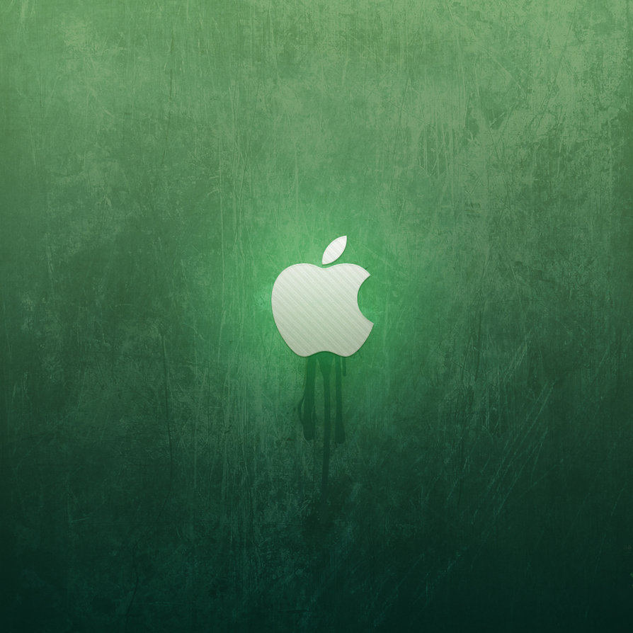 iPad Wallpaper Green Apple By Martz90
