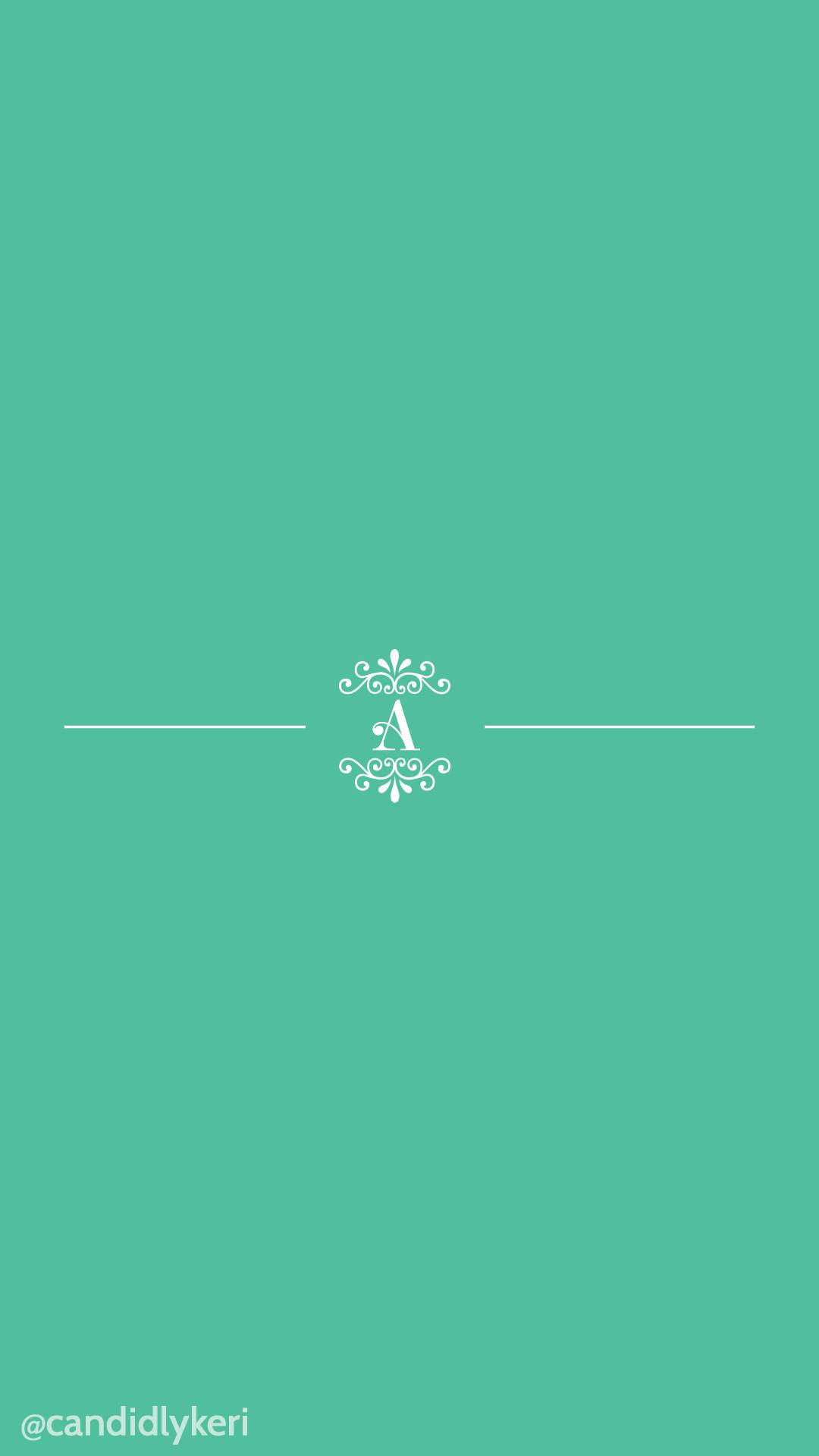 Mint Green iPhone Wallpaper