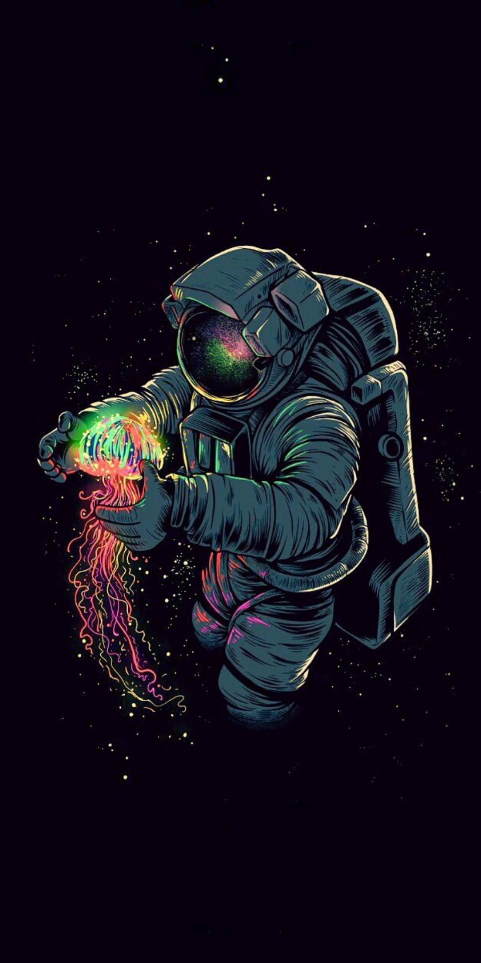 Drippy Astronaut Wallpaper Awesome HD