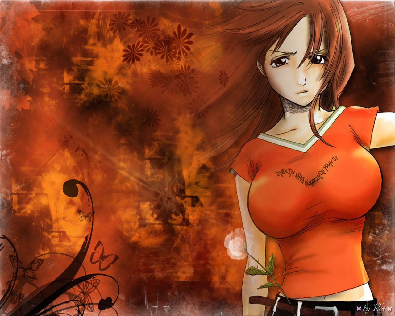 The Bleach Anime Wallpaper Titled Inoue Orihime
