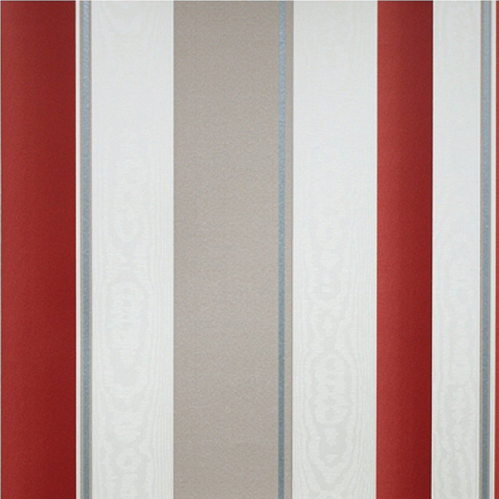Wallpaper Erismann Poppy Stripe