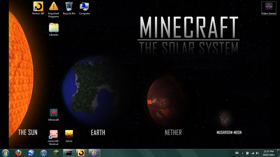 Epic Minecraft Desktop By Spazzy88