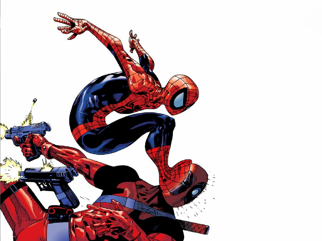 Spider Man Deadpool Wallpaper Spiderman Wade