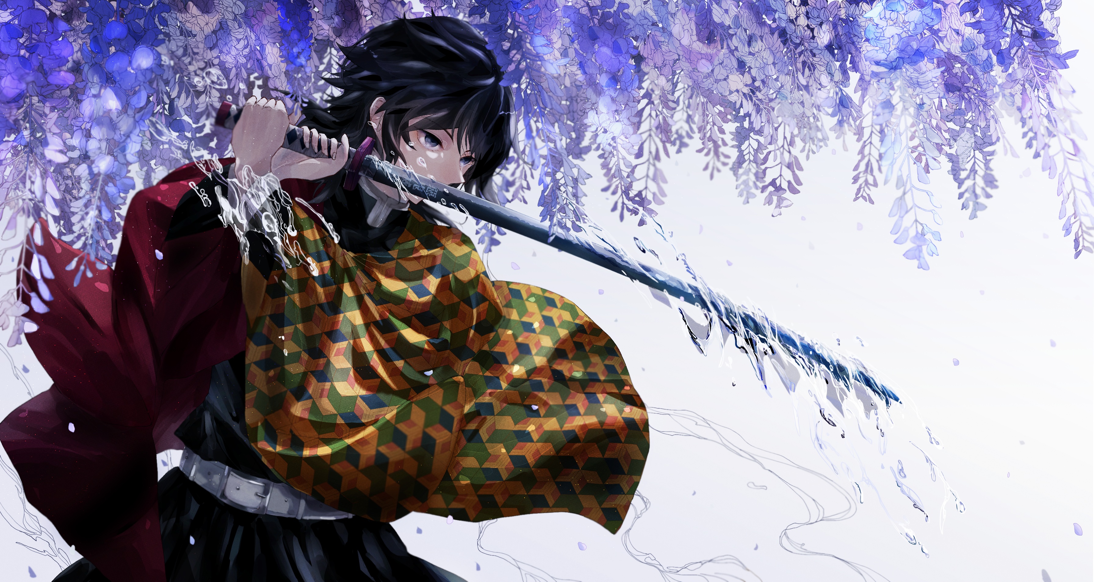 Giyuu Tomioka Demon Slayer HD Wallpaper By Abi