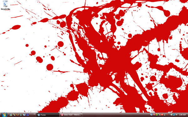 Blood Splatter Wallpaper Blood spatter desktop by