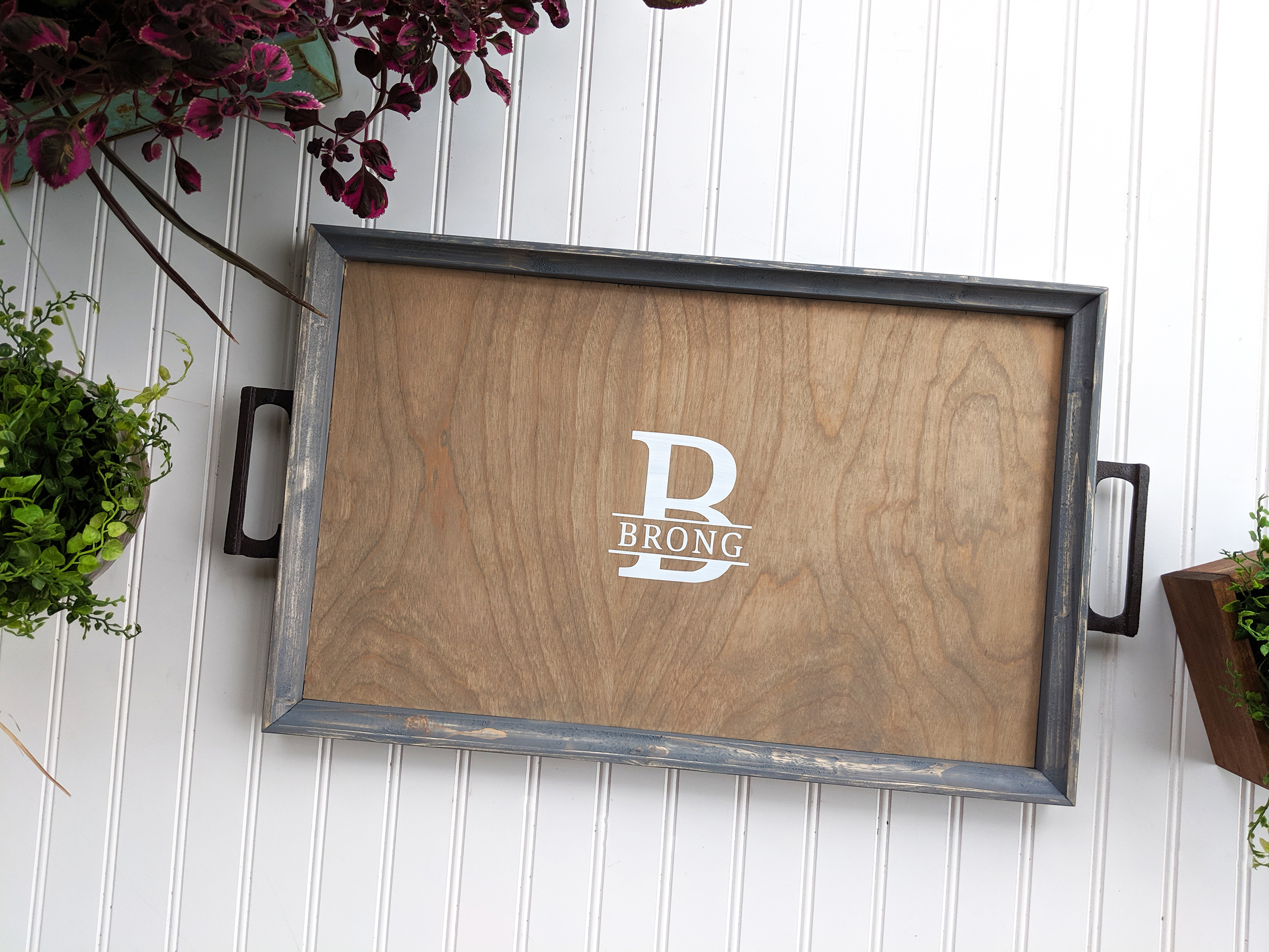 🔥 Download Personalized Serving Tray Wedding Guestbook Rawhide