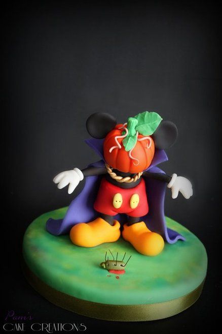 Autumn Rougeaux On Mickey Mouse Cakes